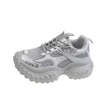 Кроссовки женские толстые низкие Mxgm, золотой