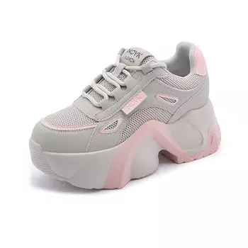 Кроссовки женские толстые низкие Nrdrofficial, белый