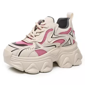 Кроссовки женские толстые низкие Nrdrofficial, белый