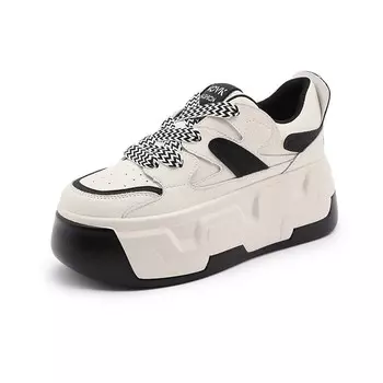 Кроссовки женские толстые низкие Nrdrofficial, белый