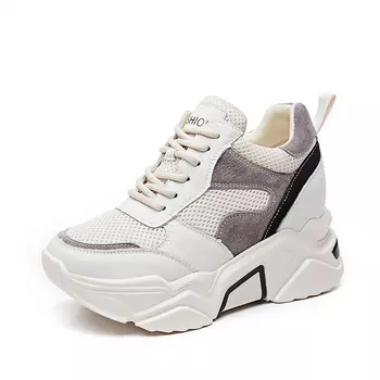 Кроссовки женские толстые низкие Nrdrofficial, черный