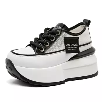 Кроссовки женские толстые низкие Nrdrofficial, черный