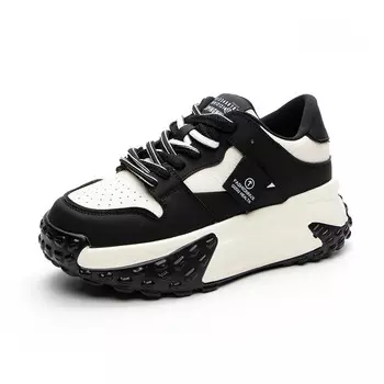 Кроссовки женские толстые низкие Nrdrofficial, черный