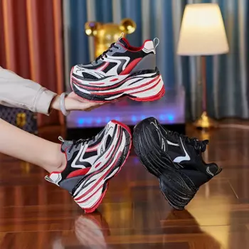 Кроссовки женские толстые низкие Nrdrofficial, черный