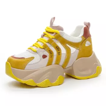 Кроссовки женские толстые низкие Nrdrofficial, цвет Gray White