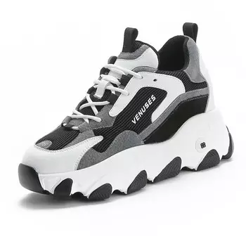 Кроссовки женские толстые низкие Nrdrofficial, цвет White cotton