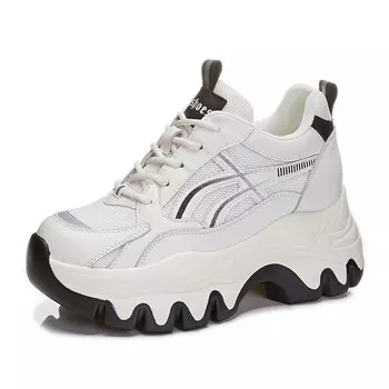 Кроссовки женские толстые низкие Nrdrofficial, хаки