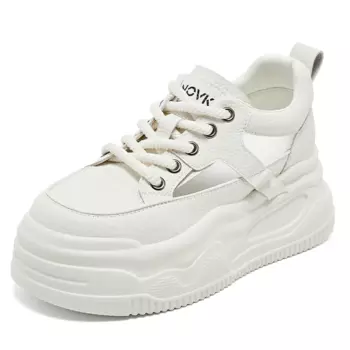 Кроссовки женские толстые низкие Nrdrofficial, красный