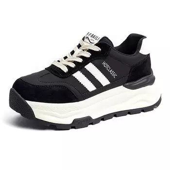 Кроссовки женские толстые низкие Nrdrofficial, красный