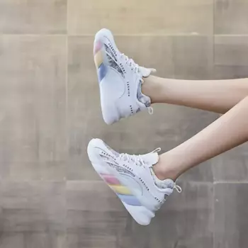 Кроссовки женские толстые низкие Nrdrofficial, оранжевый