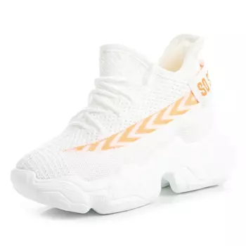 Кроссовки женские толстые низкие Nrdrofficial, оранжевый