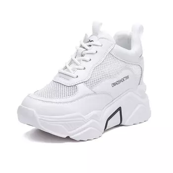 Кроссовки женские толстые низкие Nrdrofficial, розовый