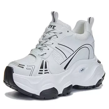 Кроссовки женские толстые низкие Nrdrofficial, серый