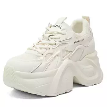 Кроссовки женские толстые низкие Nrdrofficial, темно-серый