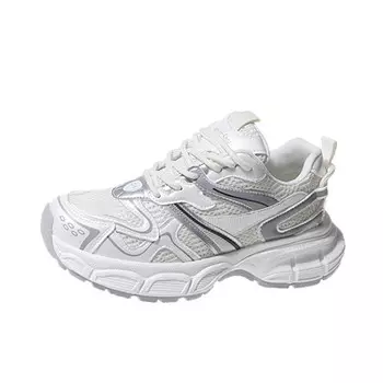 Кроссовки женские толстые низкие Obwa, белый