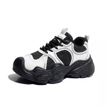 Кроссовки женские толстые низкие Obwa, фиолетовый