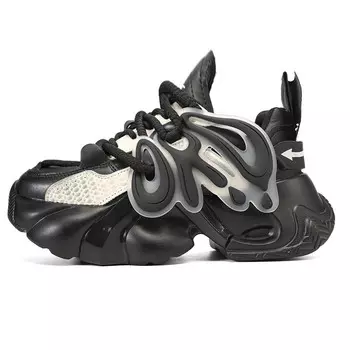 Кроссовки женские толстые низкие Ord, коричневый