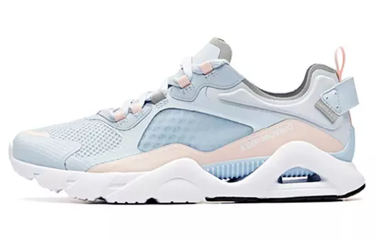 Кроссовки женские толстые низкие Oxygen Blue/Baby Powder/White Anta