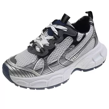 Кроссовки женские толстые низкие Park Dance, бежевый