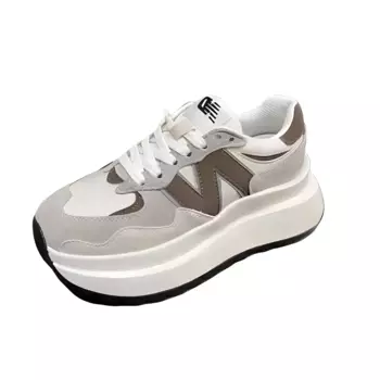 Кроссовки женские толстые низкие Park Dance, хаки