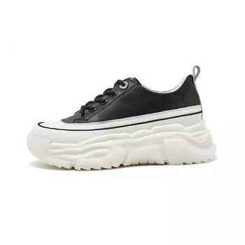 Кроссовки женские толстые низкие Pierce Gentry, черный