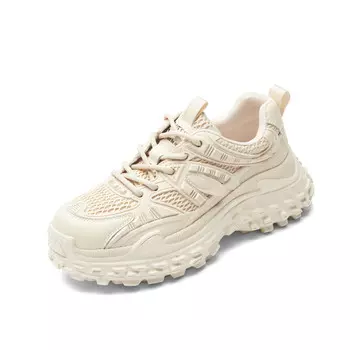 Кроссовки женские толстые низкие Pt'Son, цвет Apricot