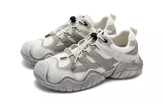 Кроссовки женские толстые низкие Red Dragonfly, серый