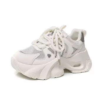 Кроссовки женские толстые низкие Reihung, серый