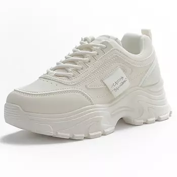 Кроссовки женские толстые низкие Reihung, серый