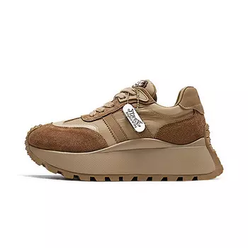 Кроссовки женские толстые низкие Rhythm Of Joy, черный