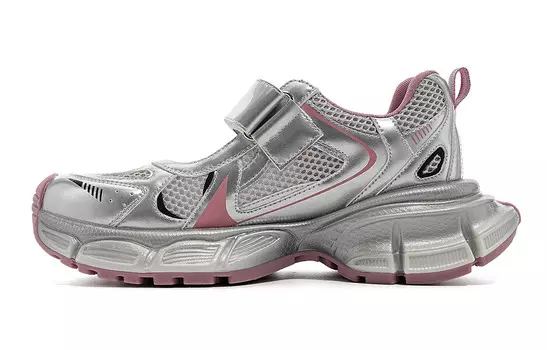 Кроссовки женские толстые низкие розовый Eblan, розовый