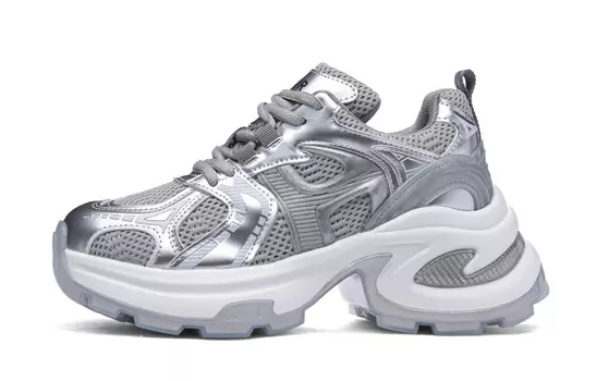 Кроссовки женские толстые низкие Semir, белый