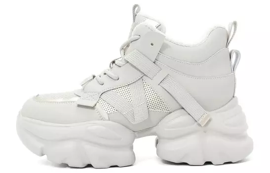 Кроссовки женские толстые низкие Senda, черный