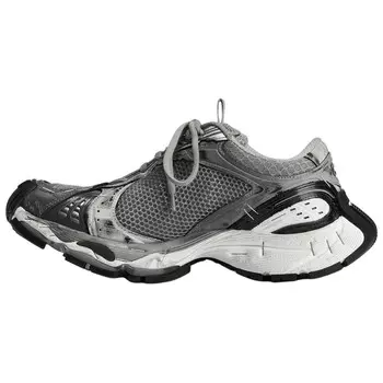 Кроссовки женские толстые низкие серый Balenciaga