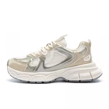 Кроссовки женские толстые низкие шампанского цвета с золотом Dafu Leaps Forward, цвет Champagne Gold