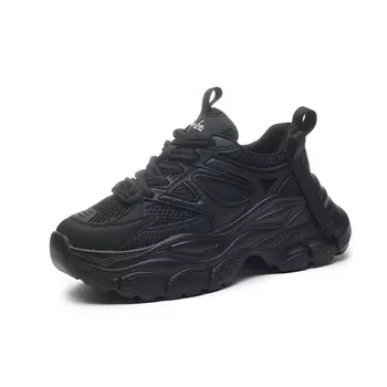 Кроссовки женские толстые низкие Shouba, бежевый