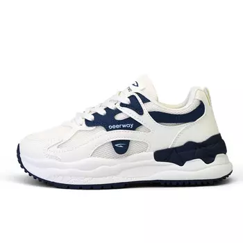 Кроссовки женские толстые низкие синий Deerway