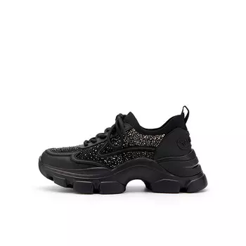 Кроссовки женские толстые низкие Talitaqoom, цвет Apricot