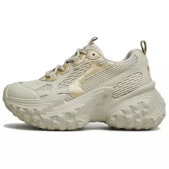 Кроссовки женские толстые низкие Tata, серебряный/серый