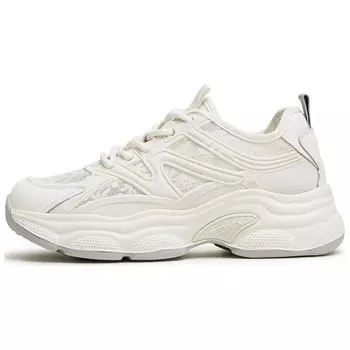 Кроссовки женские толстые низкие Teenmix, бежевый