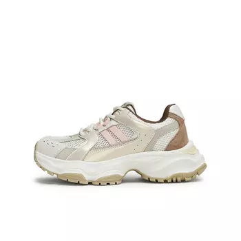 Кроссовки женские толстые низкие Teenmix, серебристый/фиолетовый