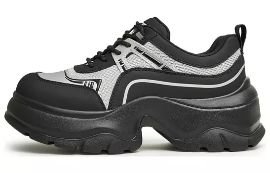 Кроссовки женские толстые низкие Teenmix, золотой