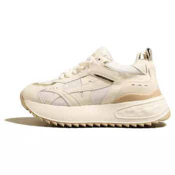 Кроссовки женские толстые низкие Teresa, бежевый