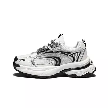 Кроссовки женские толстые низкие Tonlion, розовый