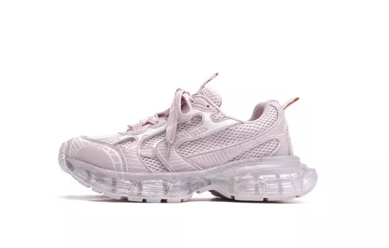 Кроссовки женские толстые низкие Unclewen, цвет Jelly white