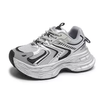 Кроссовки женские толстые низкие Vancamel, белый