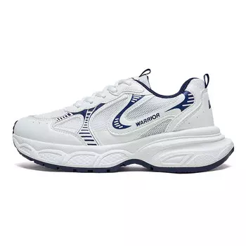 Кроссовки женские толстые низкие Warrior, светло-серый