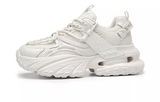 Кроссовки женские толстые низкие Woos Bobo, черный