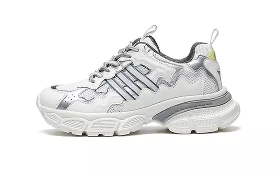 Кроссовки женские толстые низкие Woos Bobo, серый