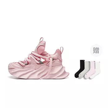 Кроссовки женские толстые низкие Xmzy, цвет Apricot